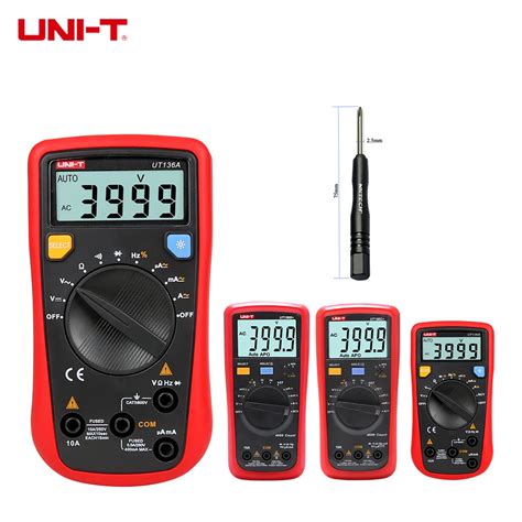 UNI T UT136B Handheld Auto Ranging Digital Multimeter AC DC Current