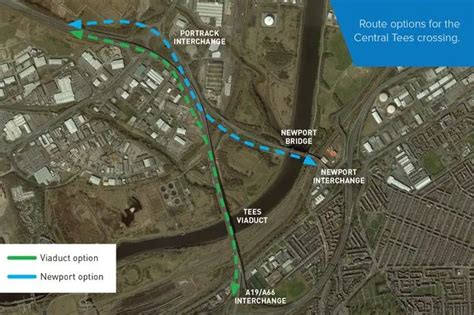 River Tees Crossing Green Light For Plan As Viaduct Option Is Chosen