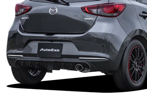 新型mazda2マフラー適合拡大。 Autoexe マツダ車チューニング＆カスタマイズ