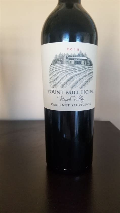 2018 Yount Mill House Cabernet Sauvignon Usa California Napa Valley