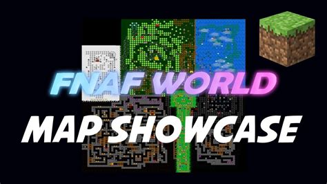 Minecraft Fnaf World Map Gillie Donnamarie