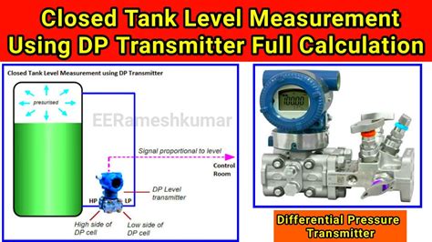 Dp Transmitter Closed Tank Level Measurement Full Calculation Formula