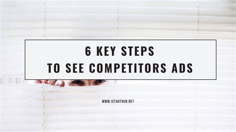 Steps On How To Spy On Competitors Ads