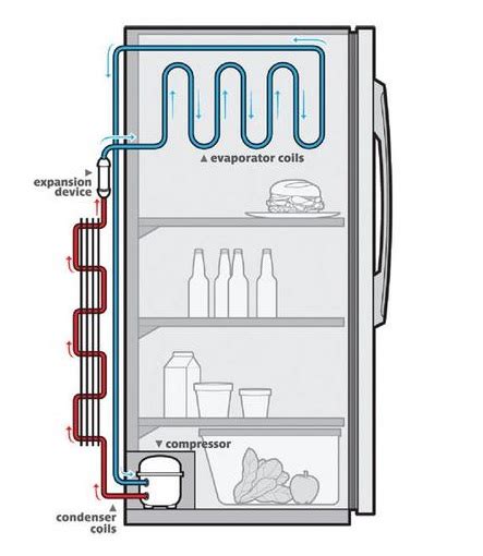 Como Funciona Un Refrigerador Refrigeracion Desde Casa