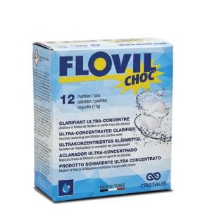 Flovil clarifiant ultra concentré 9 pastilles 11g