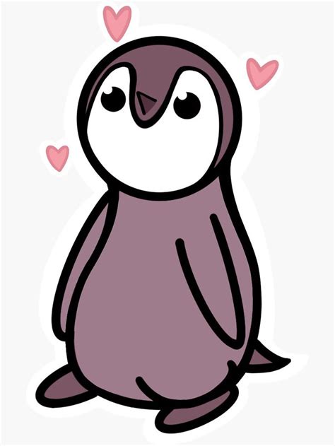 Cute Penguin Sticker