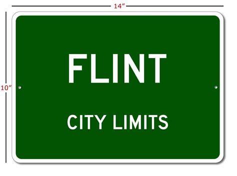 Flint Michigan Sign