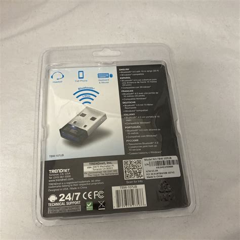 Trendnet Tbw Ub Bluetooth Adapter For Sale Online Ebay