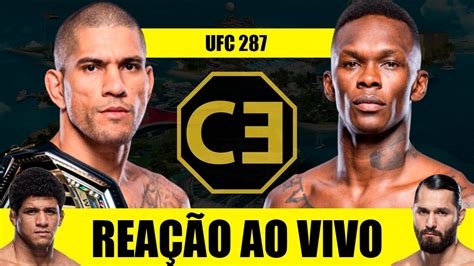 UFC 287 AO VIVO ALEX POATAN X ISRAEL ADESANYA YouTube