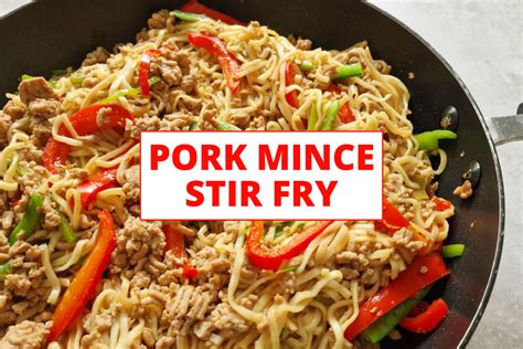 Pork Mince Stir Fry Liana S Kitchen