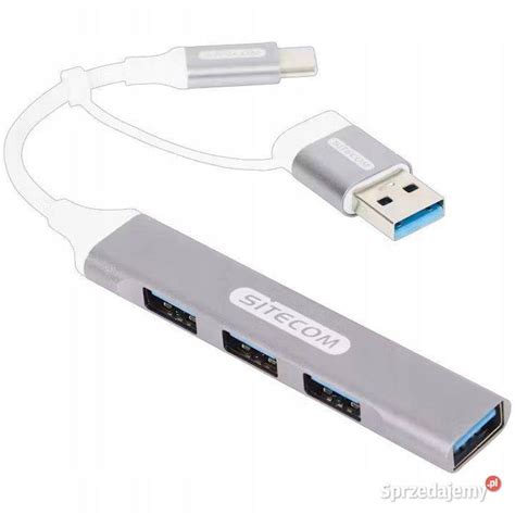 HUB Rozdzielacz USB C USB A 4 Porty USB 3 0 Warszawa Sprzedajemy Pl