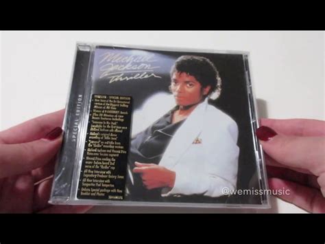 Thriller Michael Jackson Album Special Edition