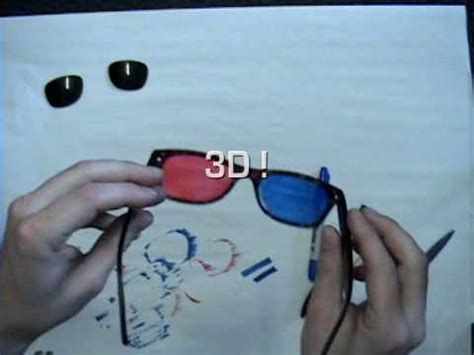 How to Make 3D Glasses at Home in 10 Seconds