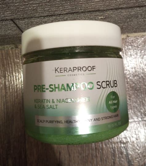 Скраб для кожи головы Keraproof Cosmetics Шампунь Детокс - «Эффект ...