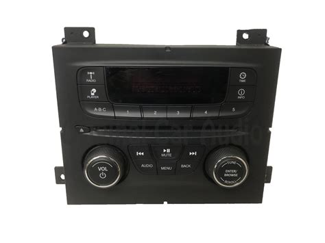 2013 2015 Dodge Dart Oem Single Cd Am Fm Multi Media Radio Receiver