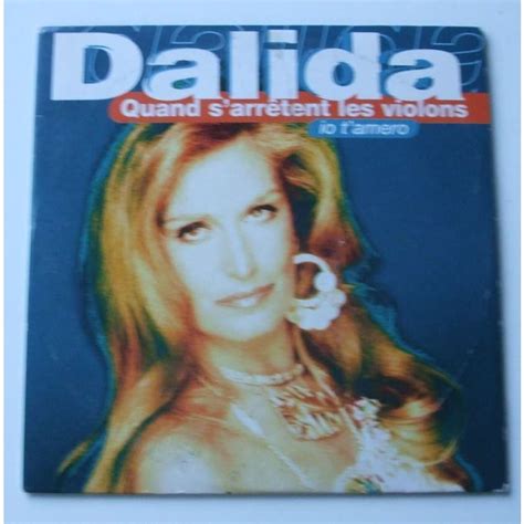 Quand s arrêtent les violons by Dalida CDS with dom88 Ref 116267103