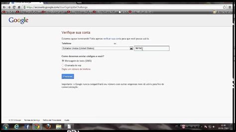 Como fazer uma conta no youtube e no google - YouTube