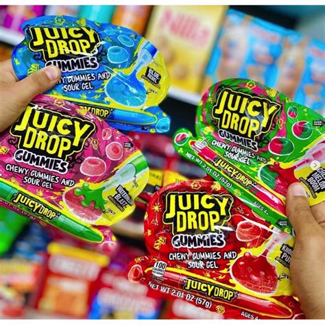 Juicy Drop Gummy Candy Sweet Gummies And Sour Gel Pen ขนม Usa Shopee