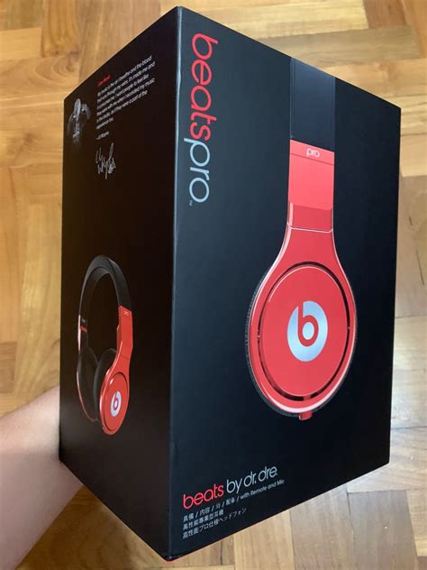 Beats Pro Lil Wayne Black Red Limited Edition Audio Portable Audio