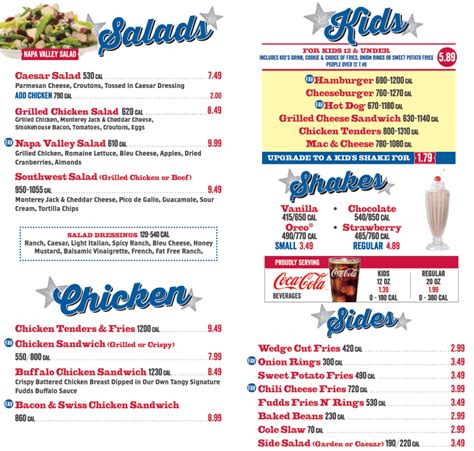 FUDDRUCKERS MENU PDF