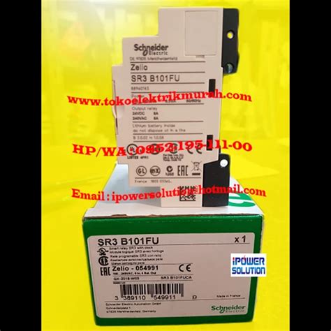 Sell Schneider Zelio Smart Relay Tipe Sr B Fu Ipower Solution Tangerang