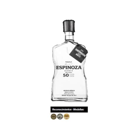 Tequila Espinoza Blanco 50º Salsas Arihuá