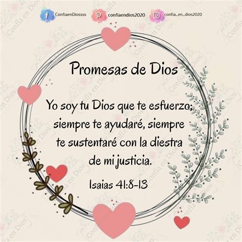 Pin De Conf A En Dios En Promesas De Dios Promesas De Dios Frases