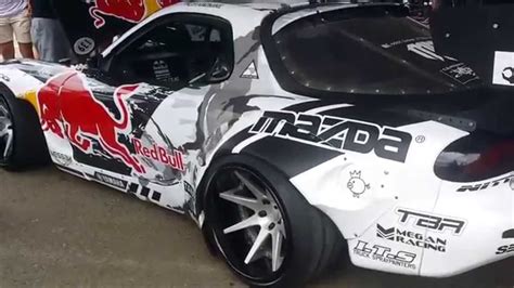 Mad Mike Whiddett 26b Rx7 Drift Car At World Time Attack Championship