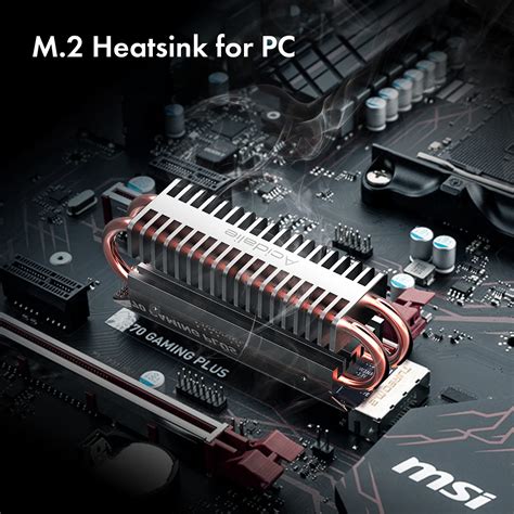 Acidalie M2 2280 Ssd Heatsink Double Aluminum Heat Sink For Pcie M