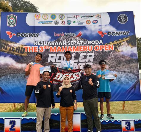 Atlet Sepatu Roda Ntb Raih Dua Perunggu Di Kejuaraan Mahameru Open