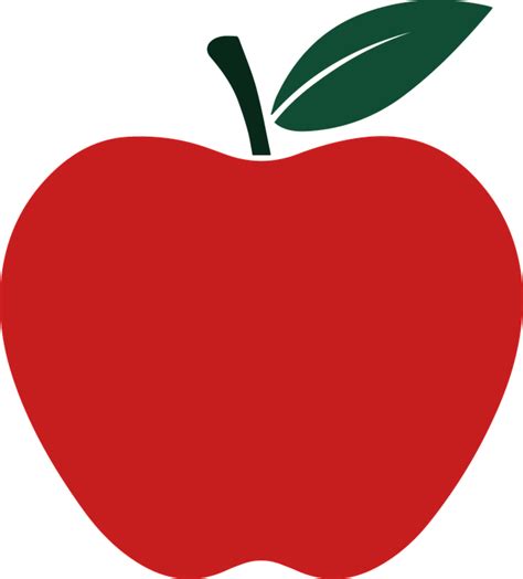 Red Apple Fruit Icon Free Vector Graphic On Pixabay