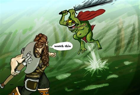 Bullywug King | Fan art, Disney crossover, Dnd funny