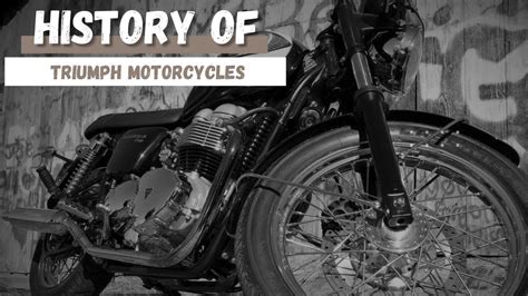 The History Of Triumph Motorcycles YouTube