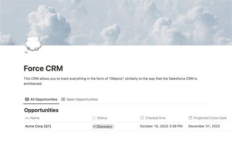 Best Crm Templates From Notion