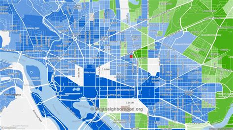 Race Diversity And Ethnicity In Downtown Washington Dc