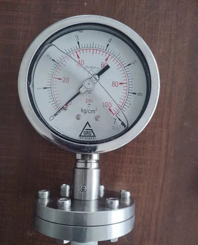 Inch Mm Airmaster Analog Pressure Gauges At Rs Piece In