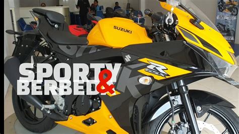 SUZUKI GSX R150 Keyless Warna KUNING 2022 UNIK SPORTY YouTube