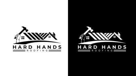 Creative roofing logo design :: Behance