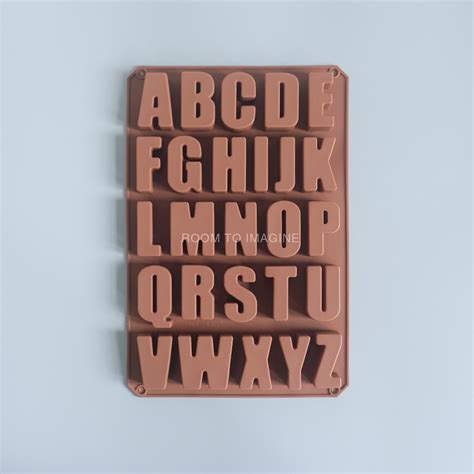 Silicone Mould Alphabet Large Resin Name Initials Room To Imagine