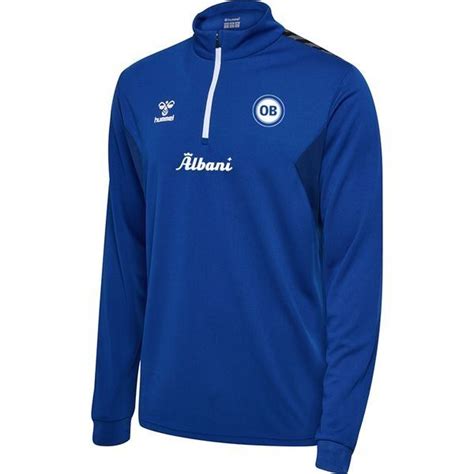 Odense Boldklub Hummel Treningsgenser Authentic Zip Bl