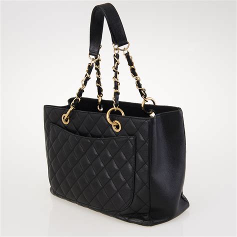 Chanel Caviar Leather Grand Shopping Tote Bag Bukowskis