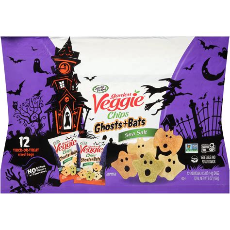 Sensible Portions Ghosts And Bats Garden Veggie Chips Multipack Shop