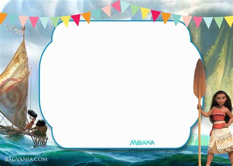 Baby Moana Invitation Template Free Of Free Printable Disney Baby