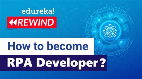 How To Become An Rpa Developer Rpa Developer Career Path Rpa Training Edureka Rpa Rewind