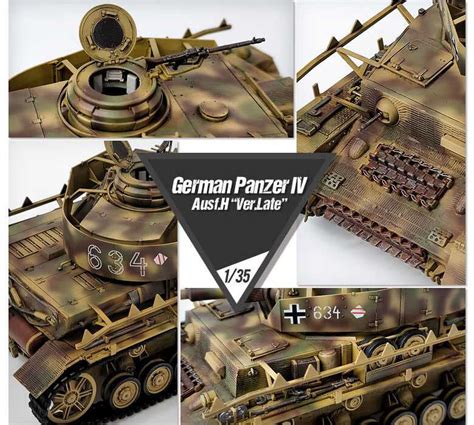 Panzer IV Ausf H Ver Late Plastic Kits RC Cars Paints Accessories