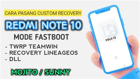 Cara Install Twrp Di Redmi Note Tutorial Xiaomi Indonesia Youtube