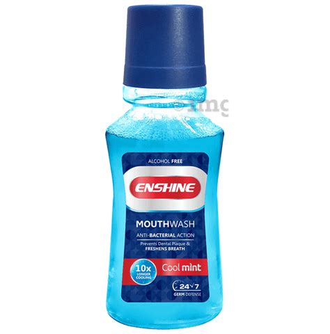 Enshine Mouth Wash Cool Mint Buy Bottle Of 1500 Ml Mouth Wash At Best