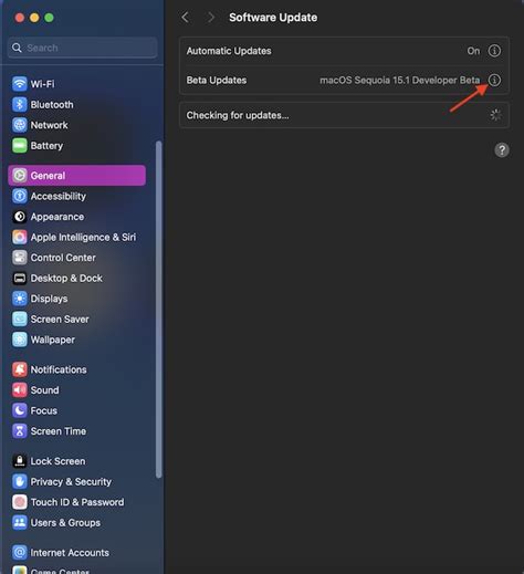 Comment passer de la version bêta pour développeurs de macOS 15 Sequoia