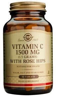 Solgar Vitamin C 1500mg With Rose Hips Tablets 90 Pcs Desde 17 81