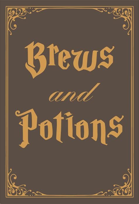 Halloween Potions 15 Free Pdf Printables Printablee